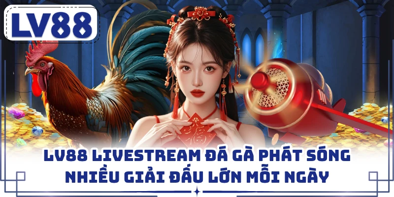 LV88 Livestream Đá Gà Phát Sóng Nhiều Giải Đấu Lớn Mỗi Ngày