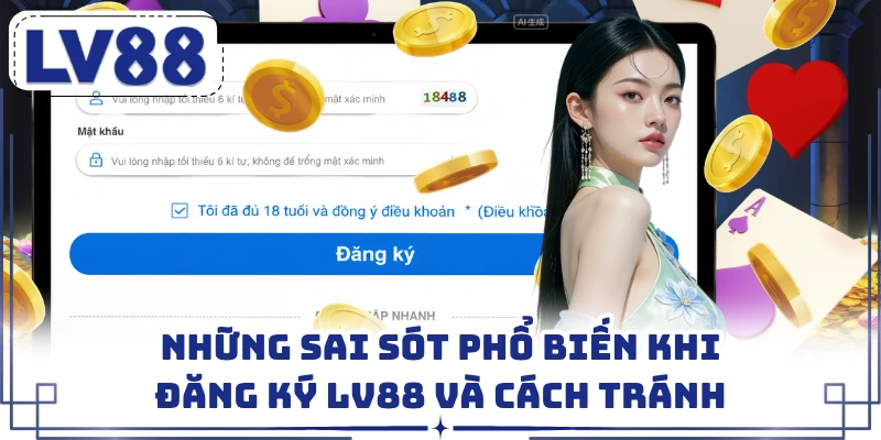 Những sai sót phổ biến khi đăng ký LV88 và cách tránh 